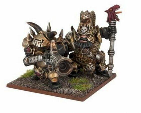 Kings of War: ABYSSAL DWARF DRAGON FIRE TEAM – Gap Games