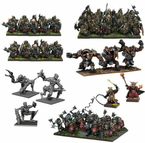 Kings of War: Abyssal Dwarf Mega Army - Gap Games