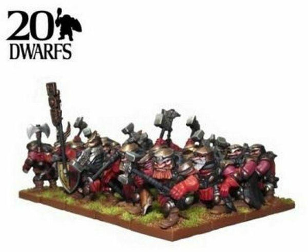 Kings of War: Dwarf Shield Breakers Regiment - Gap Games