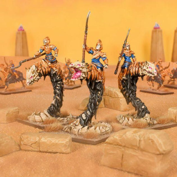 Kings of War: Empire of Dust Sandborne Wyrmriders Regiment - Gap Games