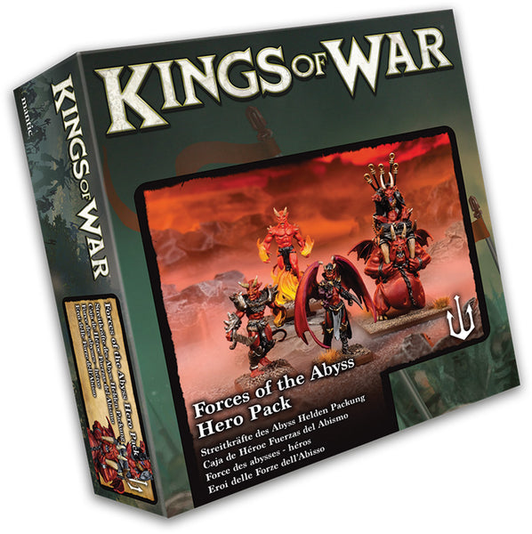 Kings of War Forces of the Abyss Hero Pack