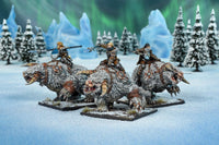 Kings of War: Northern Alliance Frost Fang Cavalry Regiment - Gap Games