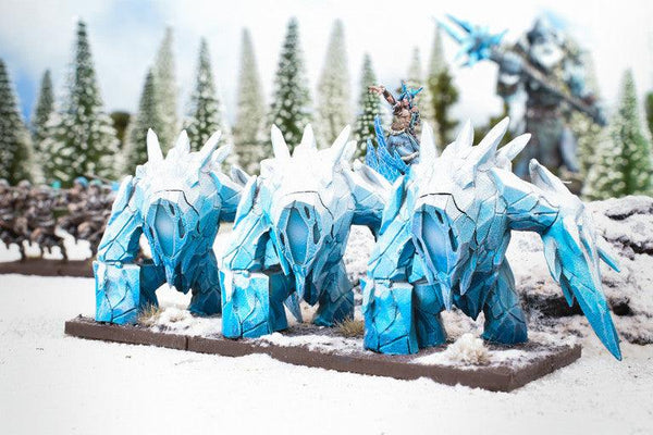 Kings of War: Northern Alliance Ice Elemental Regiment - Gap Games