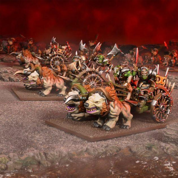 Kings of War: Orc Chariots/fight wagons - Gap Games