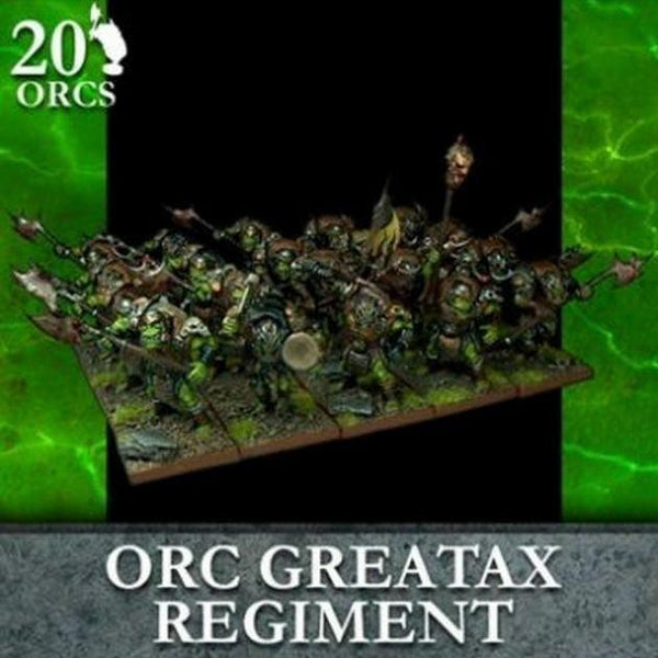 Kings of War: Orc Greatax Regiment - Gap Games