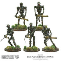 Konflikt '47 British Automated Infantry With MMG - Gap Games