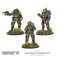 Konflikt '47 British Galahad Armoured Infantry Officers - Gap Games