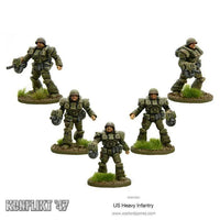 Konflikt '47 US Heavy Infantry - Gap Games