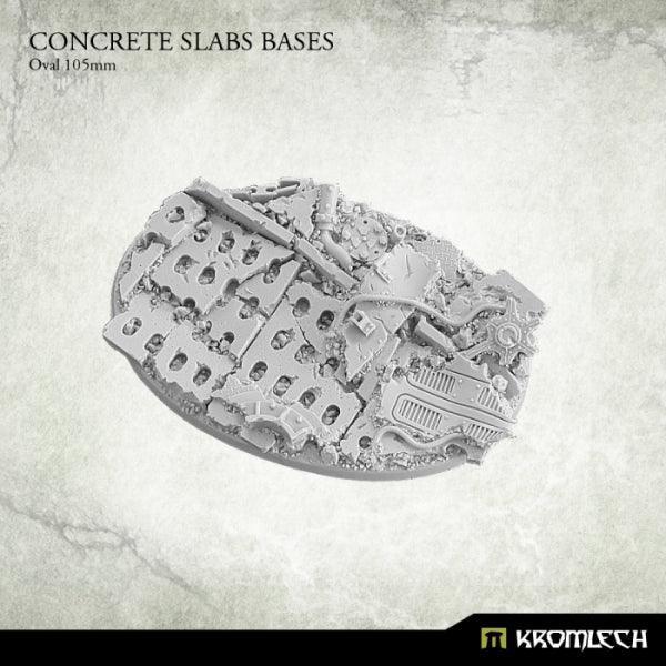 KROMLECH Concrete Slabs Oval 105mm (1) - Gap Games