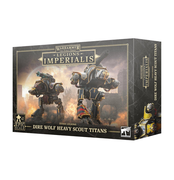 Legion Imperialis: Dire Wolf Heavy Scout Titans - Gap Games