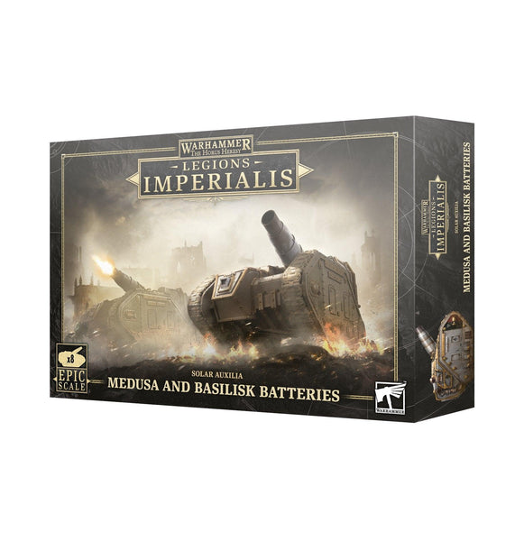 Legions Imperialis: Solar Auxilia Basilisks/Medusas - Gap Games