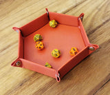 LPG Hex Dice Tray 6" Red - Gap Games