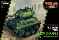 Meng U.S. Light Tank M24 Chaffee (Cartoon Model) Plastic Model Kit - Gap Games