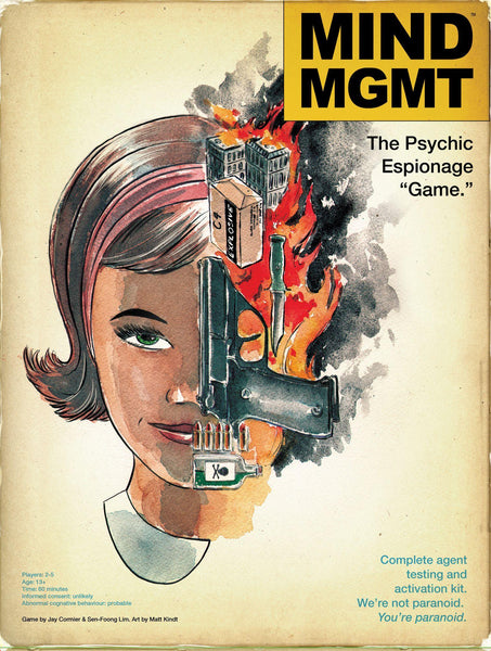 MIND MGMT The Psychic Espionage Game - Gap Games