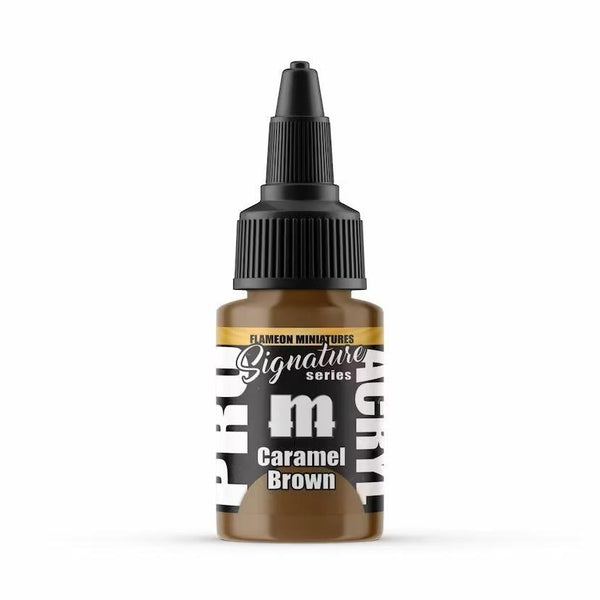 Monument Hobbies - Signature Series - Flameon - Caramel Brown 22ml - Gap Games