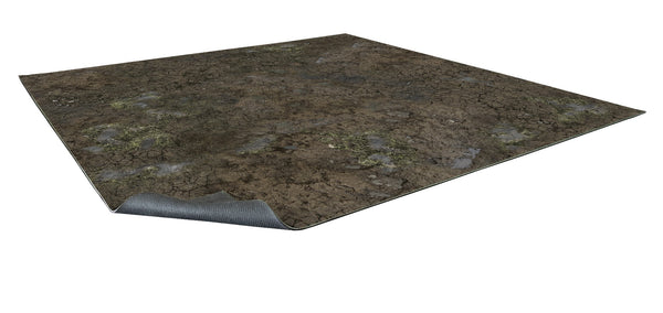 Battle Systems - Fantasy Dungeon - Add-Ons - Muddy Streets Gaming Mat 2x2 - Subtle Grid