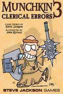 Munchkin 3 Clerical Errors - Gap Games