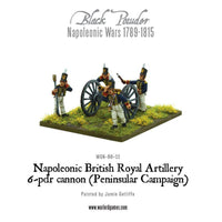 Napoleonic British Royal Artillery 6-Pdr Cannon (Peninsular Campaign) - Gap Games