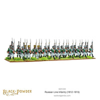 Napoleonic Wars: Russian Line Infantry (1812-1815) plastic boxed set - Gap Games