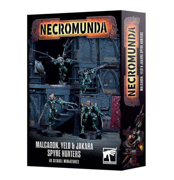 Necromunda: Malcadon Yeld & Jakara Spyre Hunter - Pre-Order - Gap Games