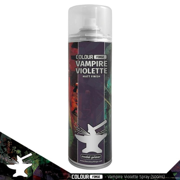 Colour Forge - Aerosol Spray Primer - Vampire Violette 500ml
