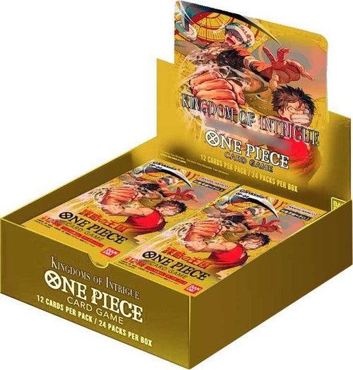 One Piece Card Game Kingdoms of Intrigue (OP-04) Booster Display - Gap Games