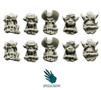 Orcs Bulky Freebooters Heads - Gap Games