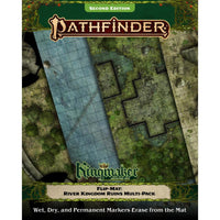 Pathfinder Accessories Flip-Mat: Kingmaker Adventure Path River Kingdoms Ruins Multi-Pack - Gap Games