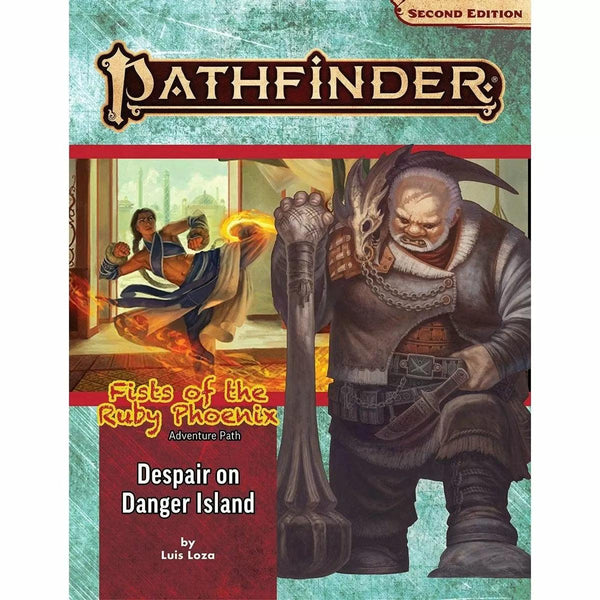 Pathfinder Second Edition: Adventure Path Fists of the Ruby Phoenix #1 Despair on Danger Island - Gap Games