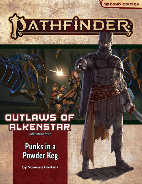 Pathfinder Second Edition Adventure Path Outlaws of Alkenstar #1 Punks in a Powderkeg - Gap Games