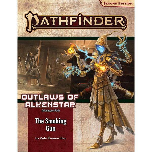 Pathfinder Second Edition Adventure Path Outlaws of Alkenstar #3 The Smoking Gun - Gap Games