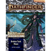 Pathfinder Second Edition Adventure Path Quest for the Frozen Flame #1 Broken Tusk Moon - Gap Games