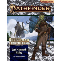 Pathfinder Second Edition Adventure Path Quest for the Frozen Flame #2 Lost Mammoth Valley - Gap Games