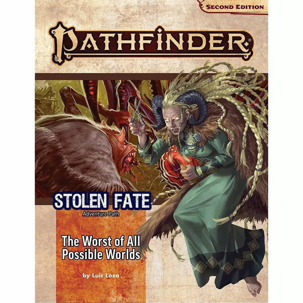 Pathfinder Second Edition: Adventure Path: Stolen Fate # 3 The Worst of All Possible Worlds - Gap Games