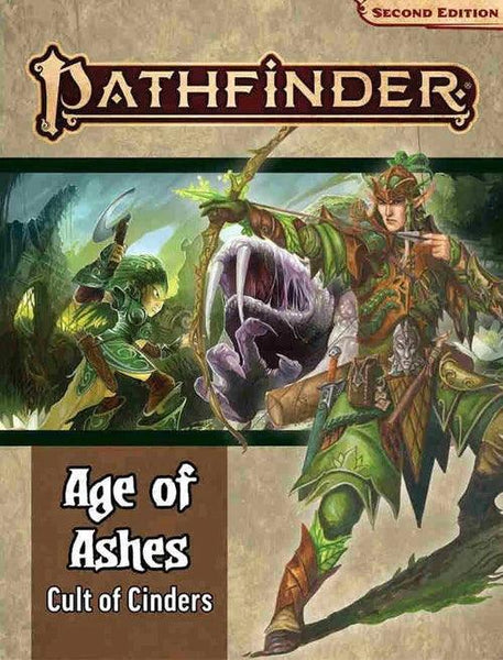 Pathfinder Second Edition Age of Ashes Adventure Path #2 Cult of Cinders - Gap Games