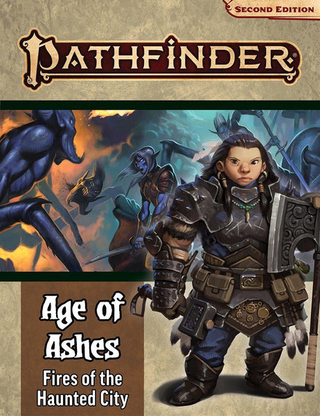 Pathfinder Second Edition Age of Ashes Adventure Path #4 Fires of the Haunted City - Gap Games