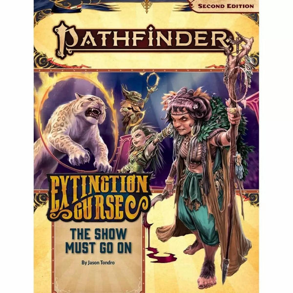 Pathfinder Second Edition: Extinction Curse Adventure Path #1 The Show Must Go On - Gap Games