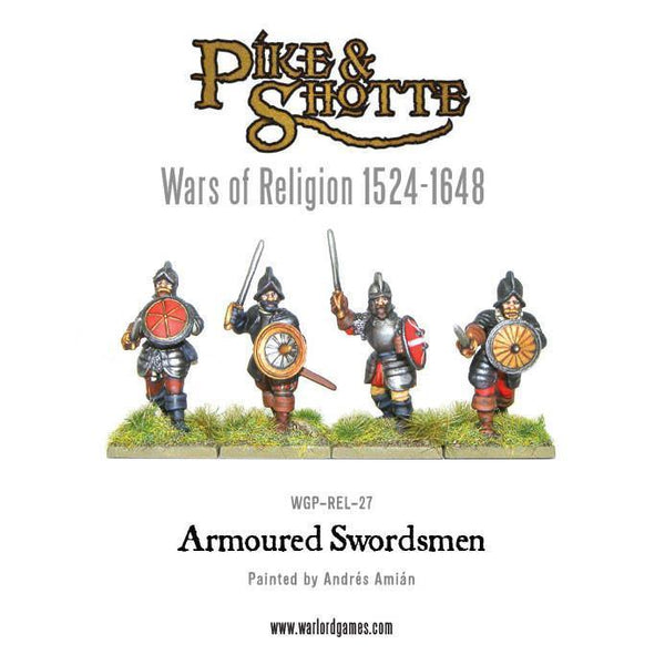 Pike and Shotte Armoured Swordsmen (Wars Of Religion) - Gap Games