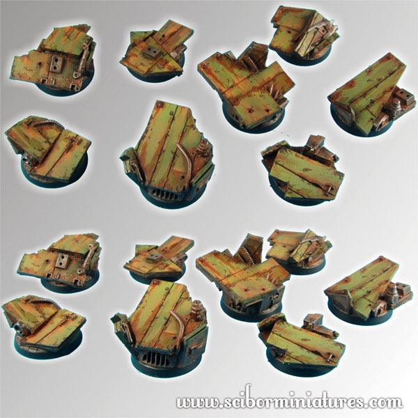 Platforms round bases 25mm set#1 (5) - Gap Games