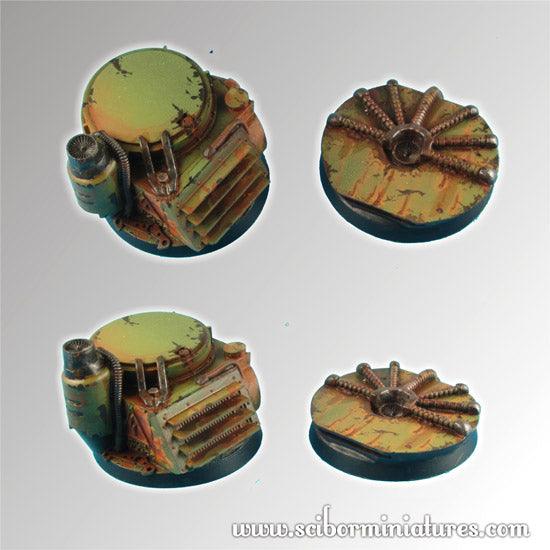 Platforms round bases 40mm set#2 (2) - Gap Games