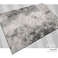 PWORK Wargames - Ashlands - Wargames Terrain Mat - Gap Games