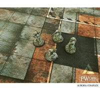 PWORK Wargames - Aurora Complex - Wargames Terrain Mat - Gap Games