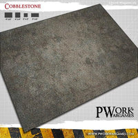 PWORK Wargames - Cobblestone - Wargames Terrain Mat - Gap Games