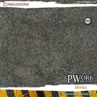 PWORK Wargames - Cobblestone - Wargames Terrain Mat - Gap Games