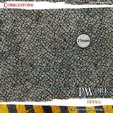 PWORK Wargames - Cobblestone - Wargames Terrain Mat - Gap Games