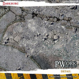 PWORK Wargames - Darkburg - Wargames Terrain Mat - Gap Games