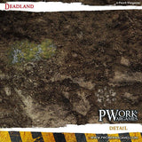 PWORK Wargames - Deadland - Wargames Terrain Mat - Gap Games