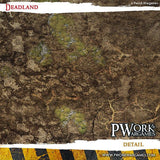 PWORK Wargames - Deadland - Wargames Terrain Mat - Gap Games