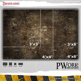 PWORK Wargames - Deadland - Wargames Terrain Mat - Gap Games