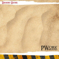 PWORK Wargames - Desert Dune - Wargames Terrain Mat - Gap Games